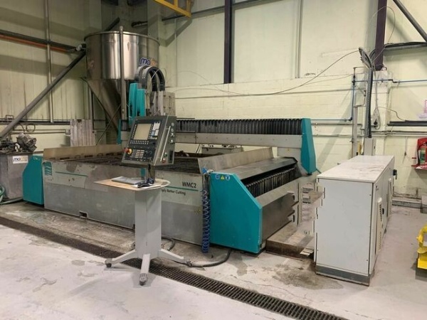 Used Flow Waterjet Cutting Machine 2003 WMC2